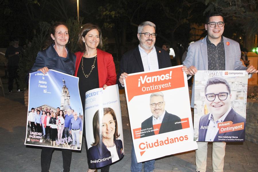 Pegada de darles elecciones municipales Ontinyent.