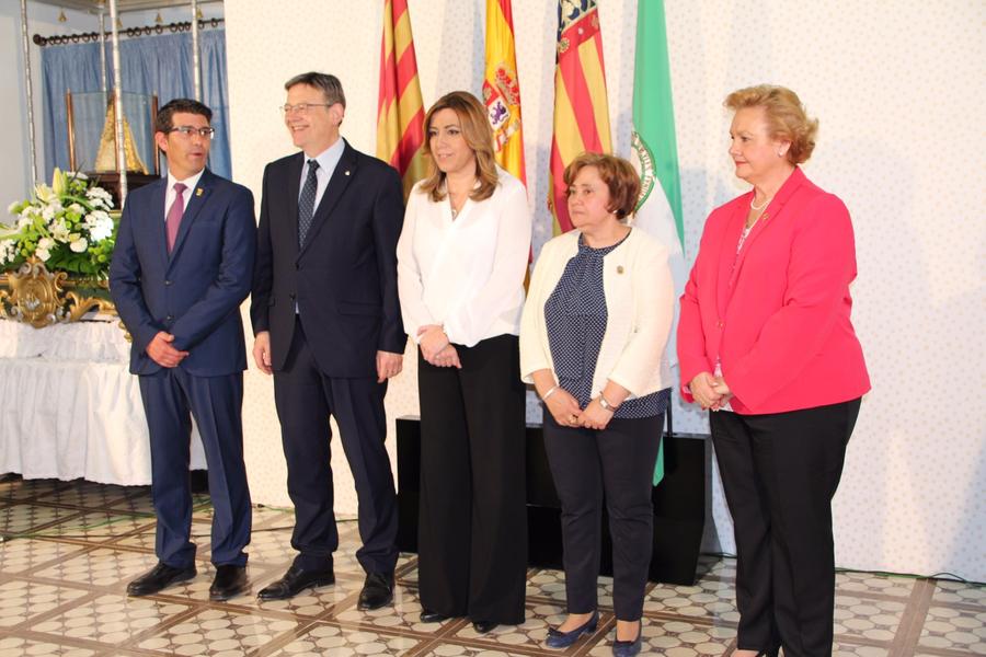 Susana Díaz y Ximo Puig, en Ontinyent
