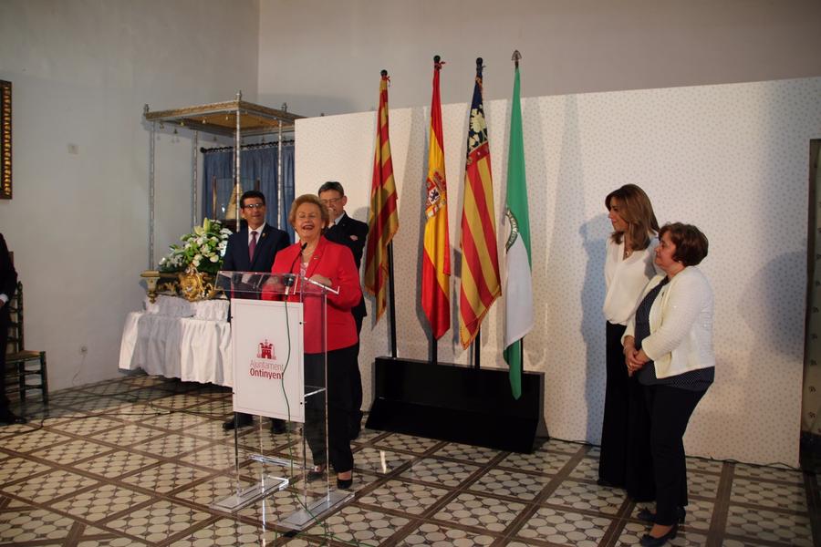 Susana Díaz y Ximo Puig, en Ontinyent