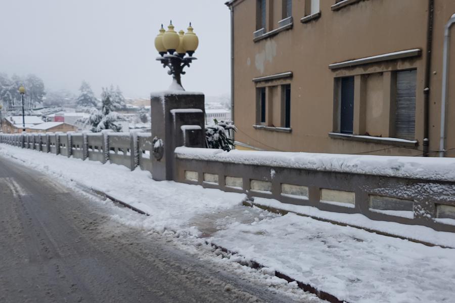 Nieve en Bocairent. Filomena