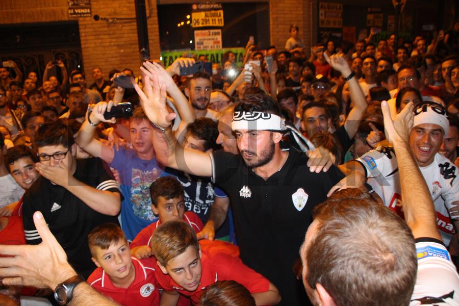 Celebración del ascenso del Ontinyent CF
