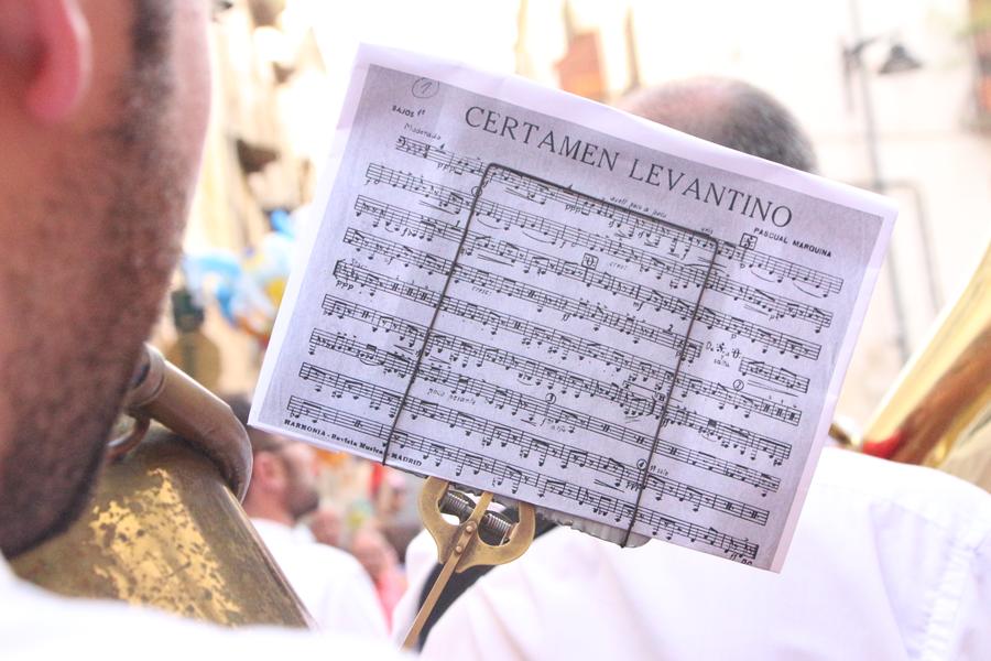 Entrada de bandas. Fiestas Moros y Cristianos de Ontinyent