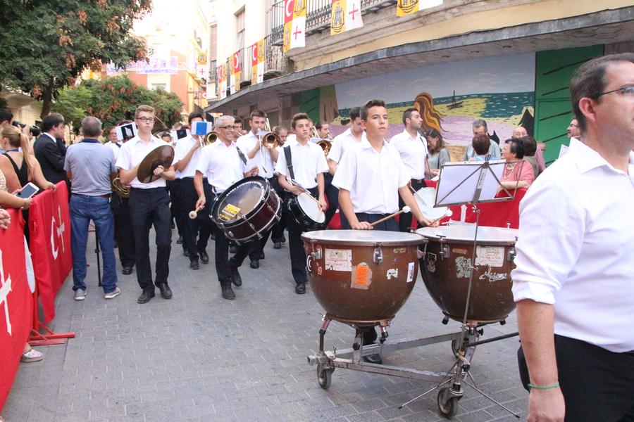 Entrada de bandas. Fiestas Moros y Cristianos de Ontinyent