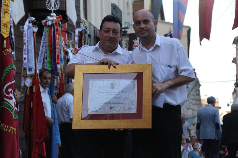 Entrada de bandas. Fiestas Moros y Cristianos de Ontinyent. Ganadores del Concurso de bandas