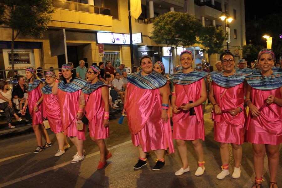 Desfile de Alardos. Moros y Cristianos Ontinyent 2017