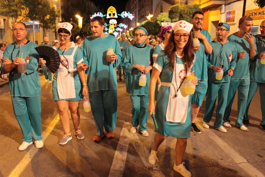 Desfile de Alardos. Moros y Cristianos Ontinyent 2017