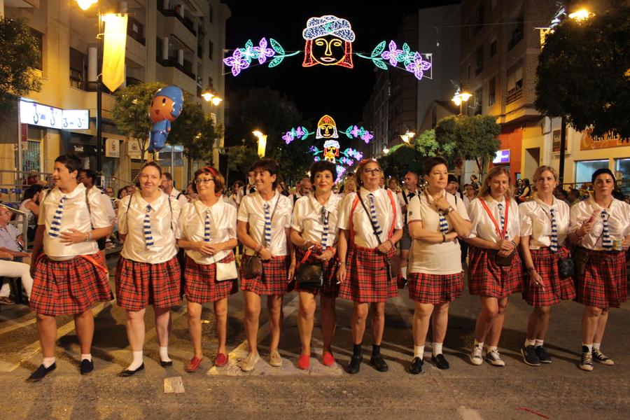 Desfile de Alardos. Moros y Cristianos Ontinyent 2017