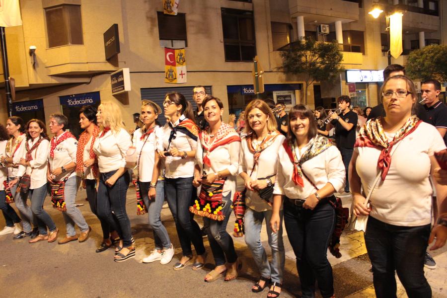 Desfile de Alardos. Moros y Cristianos Ontinyent 2017