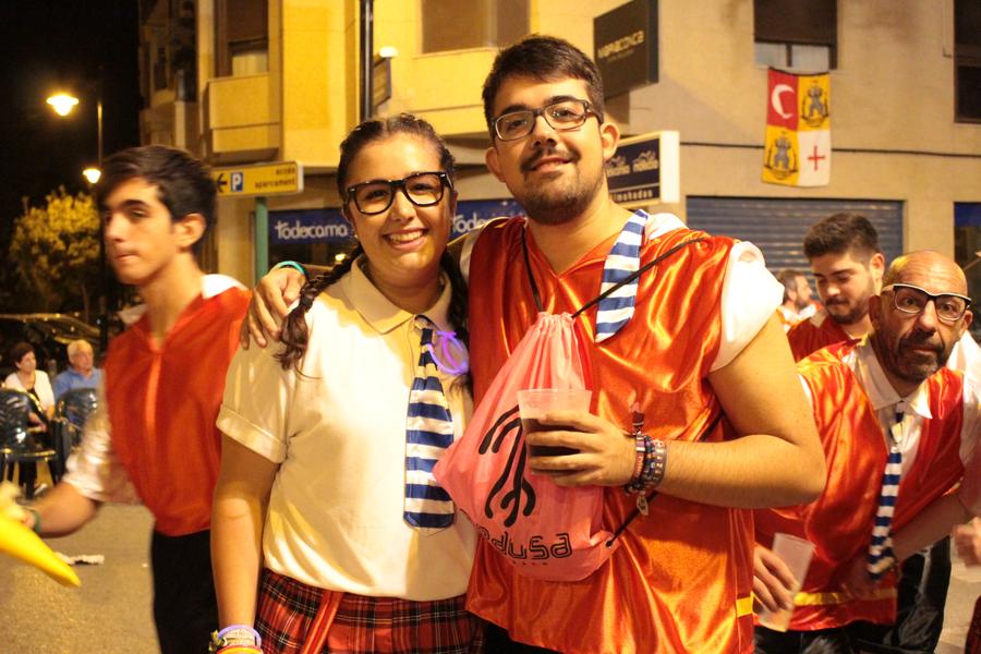 Desfile de Alardos. Moros y Cristianos Ontinyent 2017
