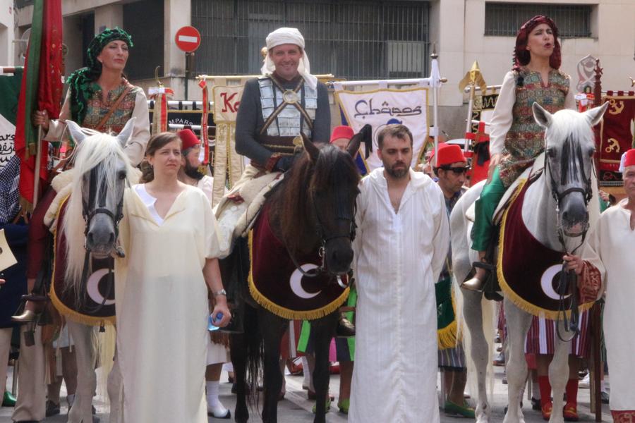 Embajada mora. Fiestas de Moros y Cristianos Ontinyent 2017
