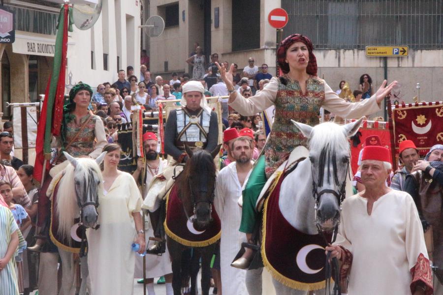 Embajada mora. Fiestas de Moros y Cristianos Ontinyent 2017