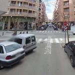 Atropellan a una mujer en la calle Salvador Tormo de Ontinyent
