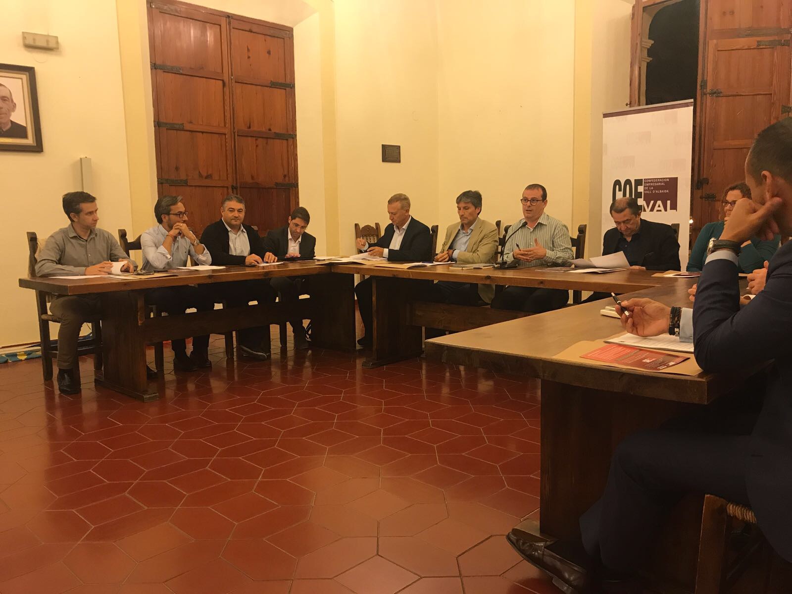 Reunión de COEVAL en l'Olleria