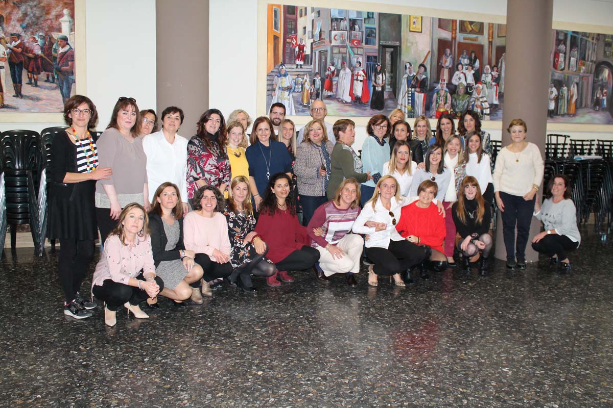 Las alumnas que se reunieron