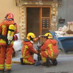 Un incendio en San Rafael obliga a desalojar una finca