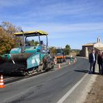 Ontinyent inicia el reasfaltado del acceso a la ciudad por la avenida Valencia