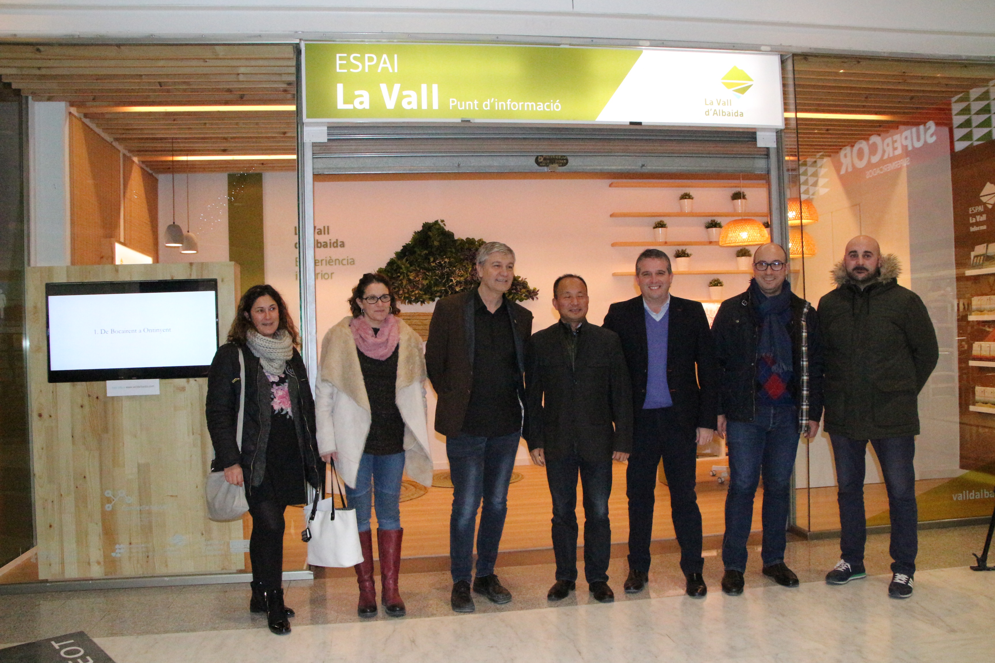 Inauguración del Punto de información comarcal en El Teler