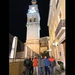 Cambian las bombillas del Belén del Campanar por otras de bajo consumo
