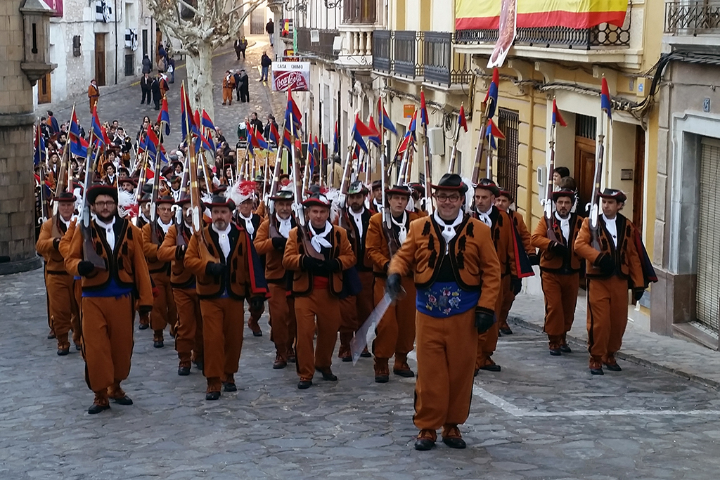 Diana en Bocairent, Moros y Cristianos