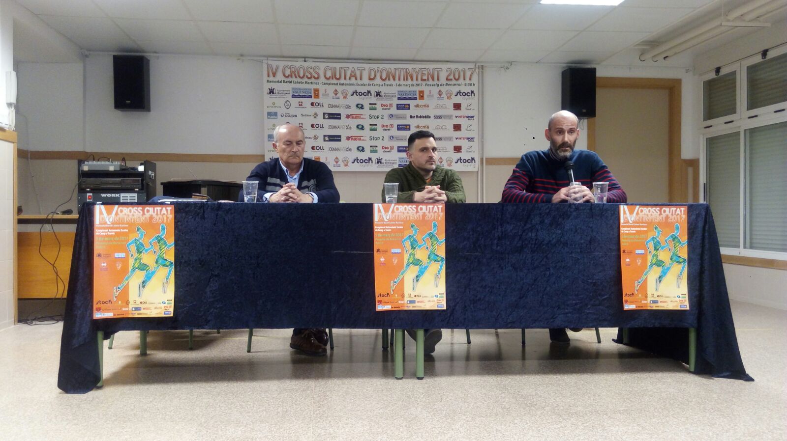 Presentación del Cross Ciutat d'Ontinyent