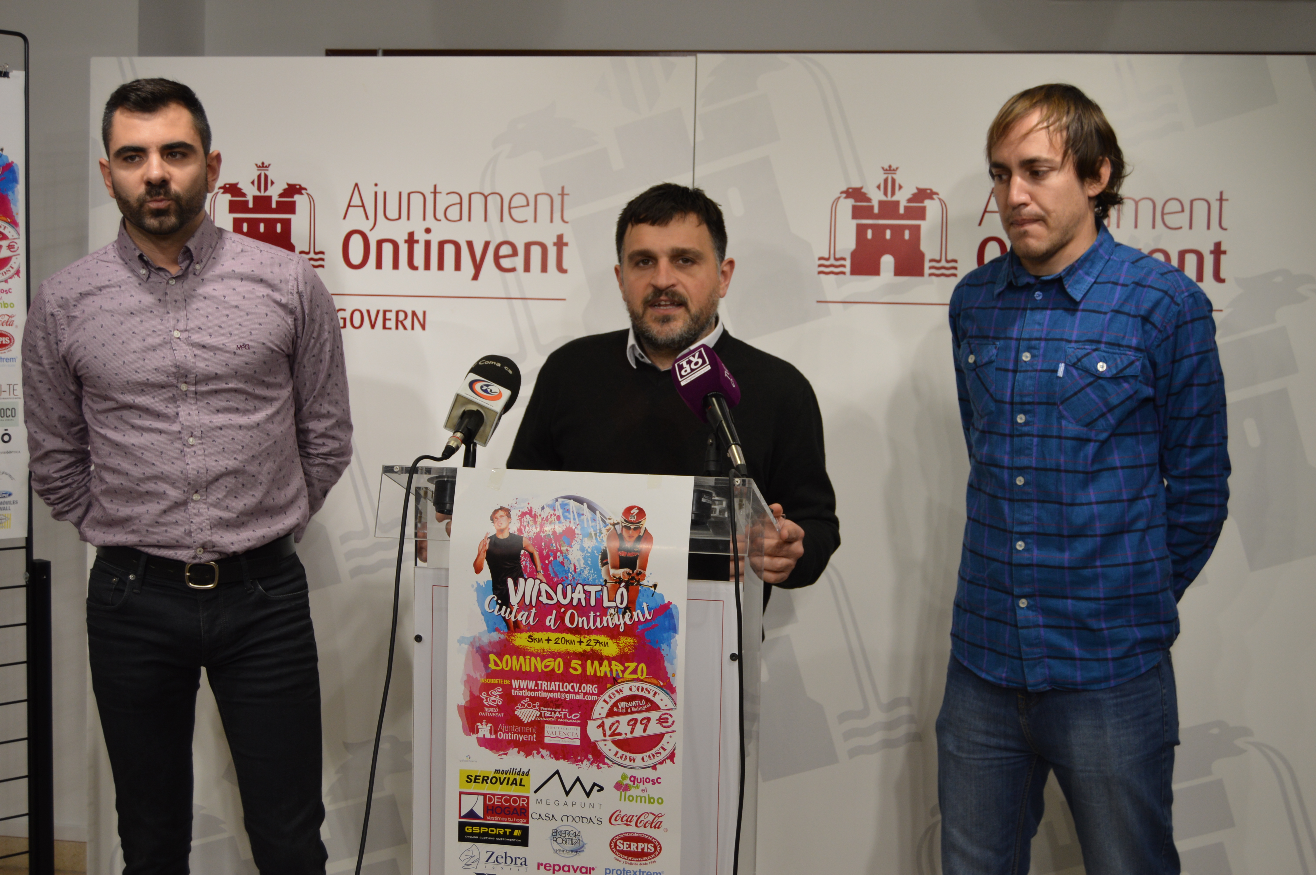 Presentación del Duatlón Ciutat d'Ontinyent