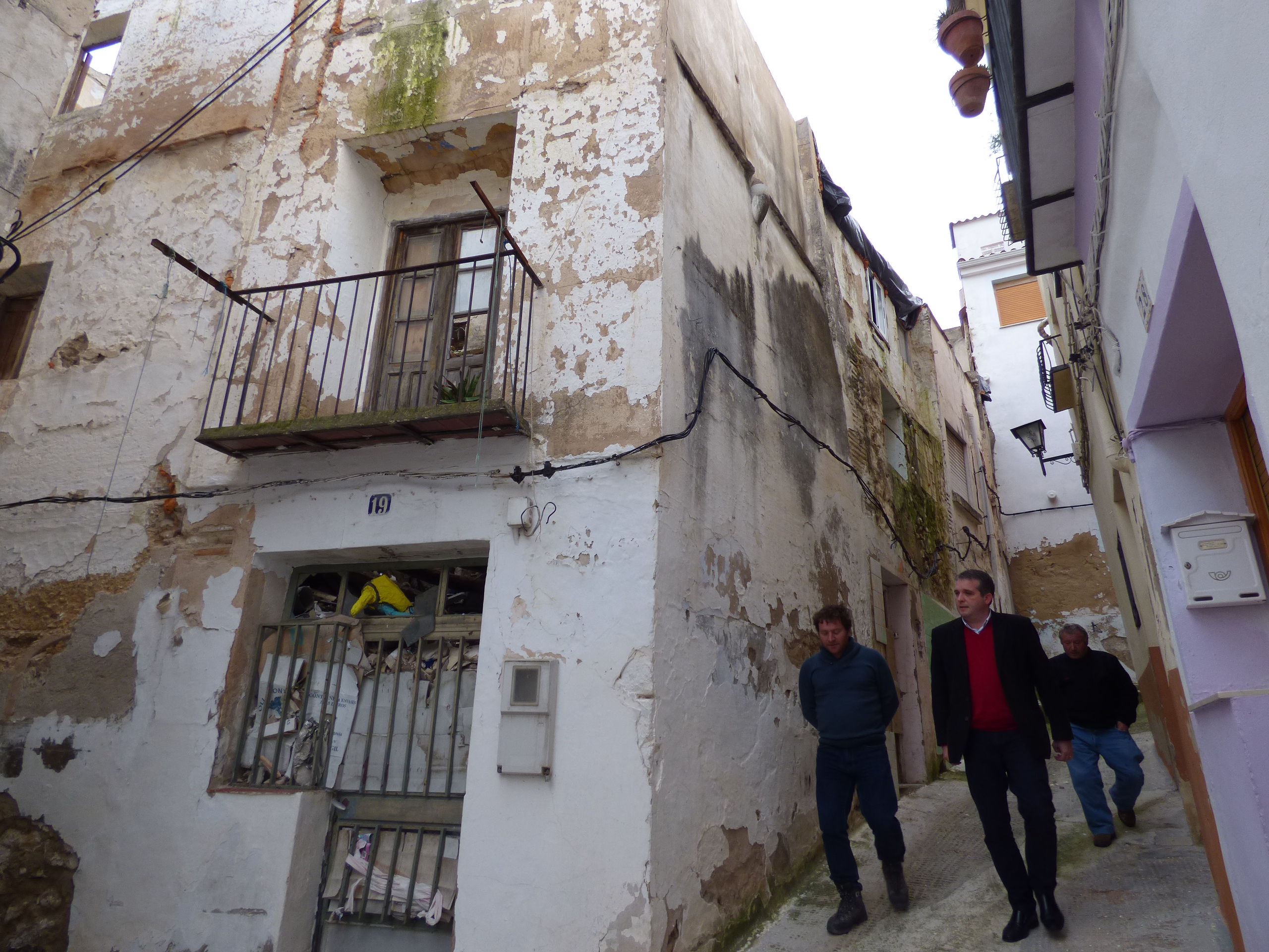 Viviendas en mal estado en La Vila, Ontinyent