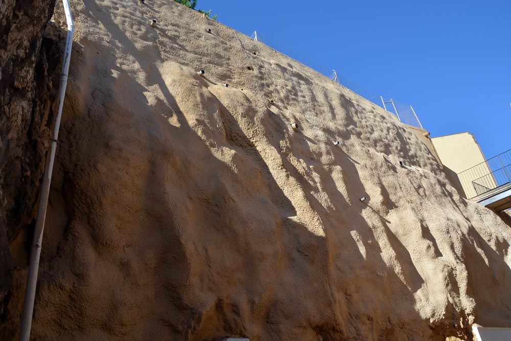 Muro de la residencia de la 3ª edad de Bocairent