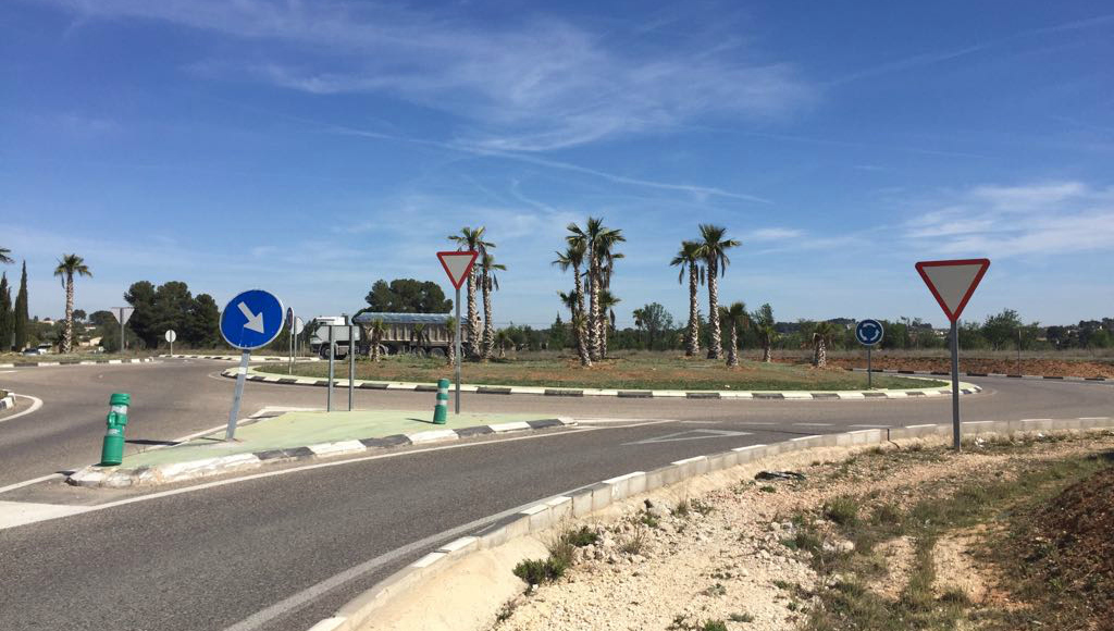 Rotonda de la CV-650 Ontinyent