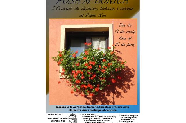 Concurso de decoración de fachadas en Poble Nou