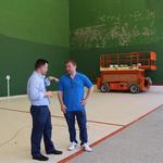 El Club Frontennis celebra 45 amb la renovació dels frontons