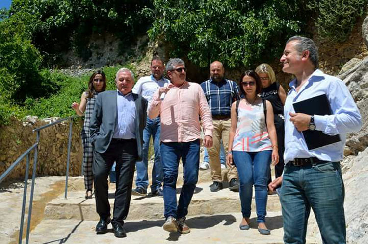 Visita de Josep Bort a Bocairent
