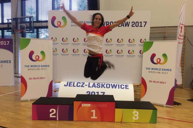 Cristina Gandía, 4ª als Jocs Mundials de Polònia