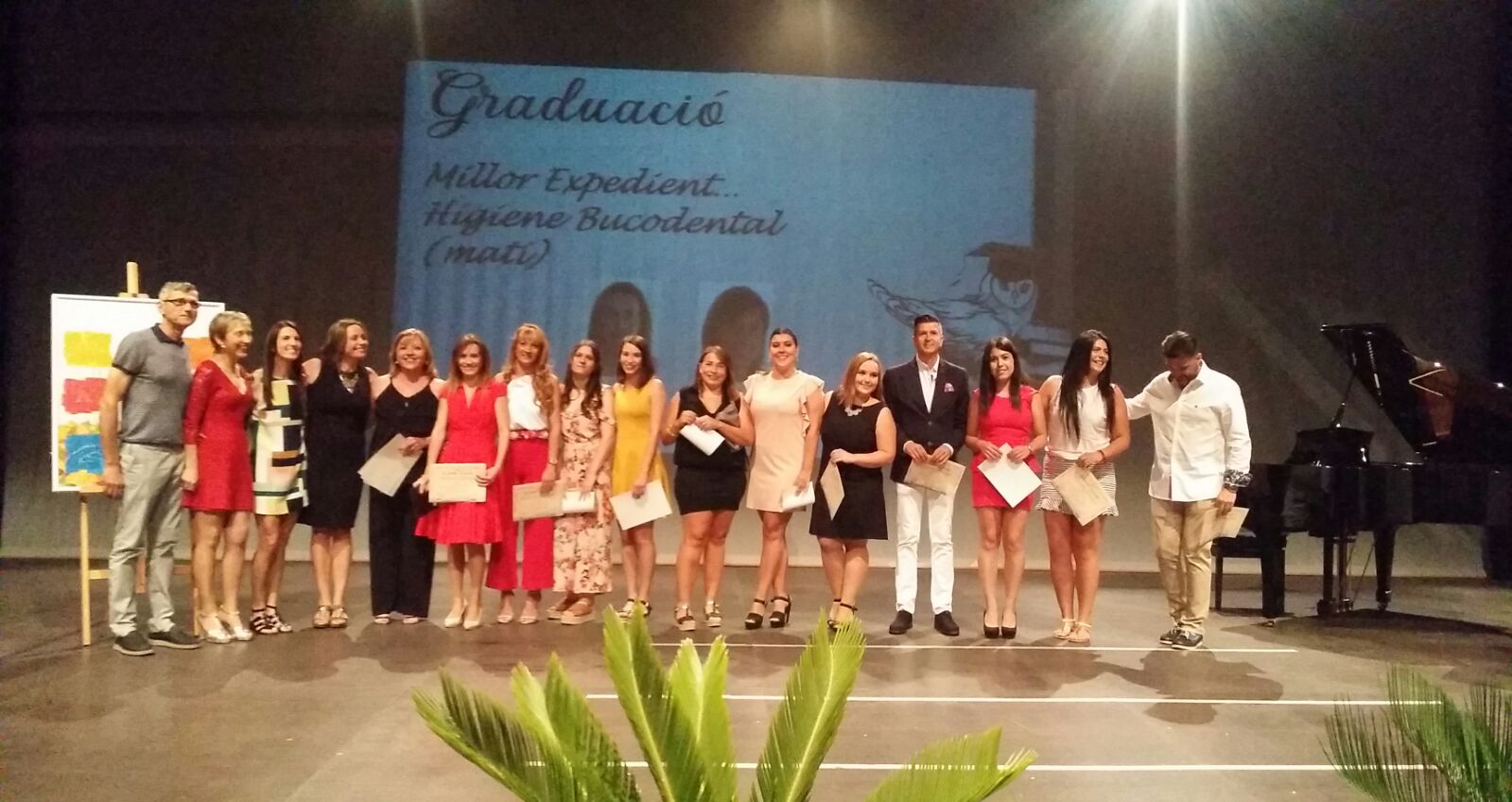 Alumnos de Higiene Bucodental