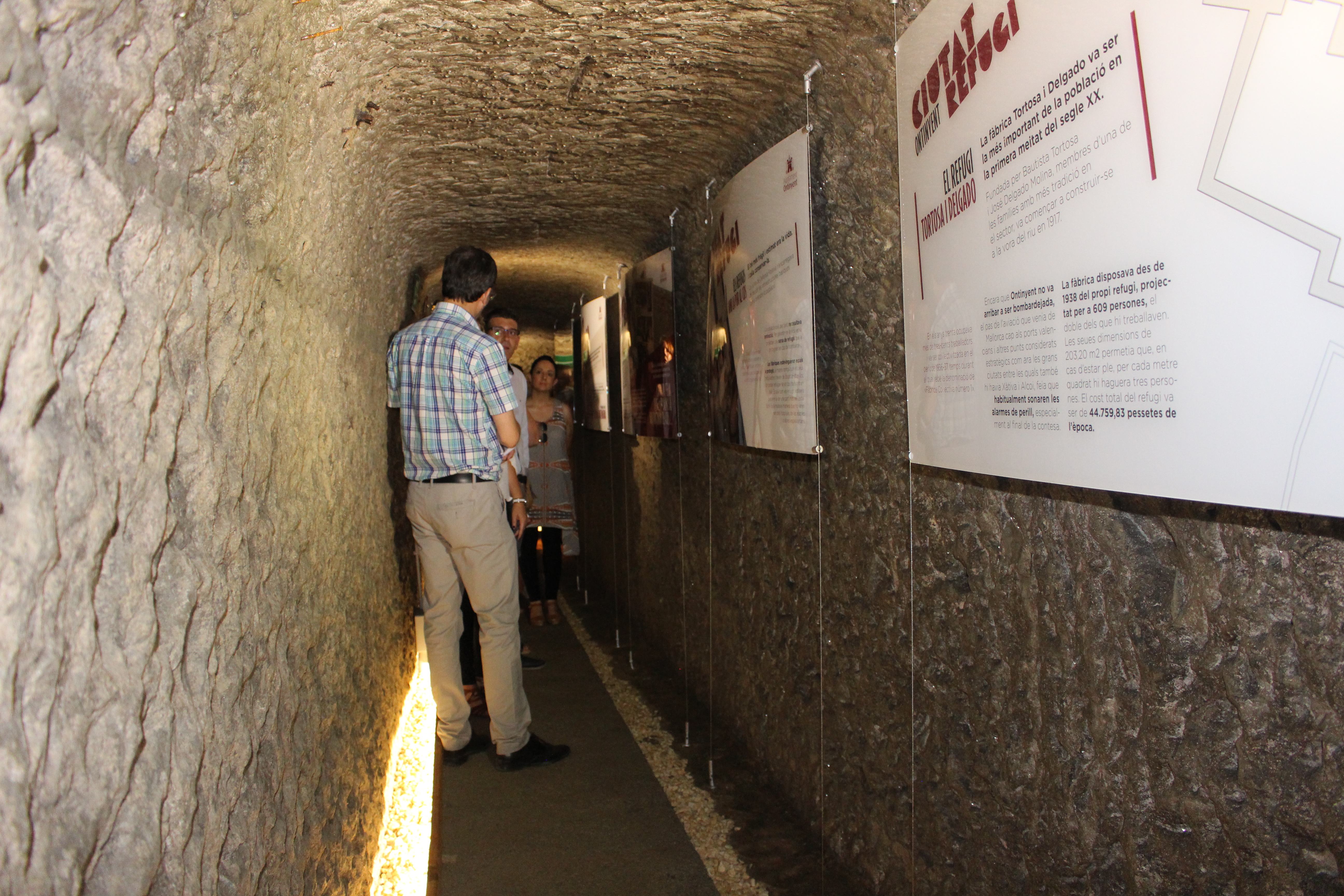 Inauguració del refugi de Tortosa i Delgado, Ontinyent