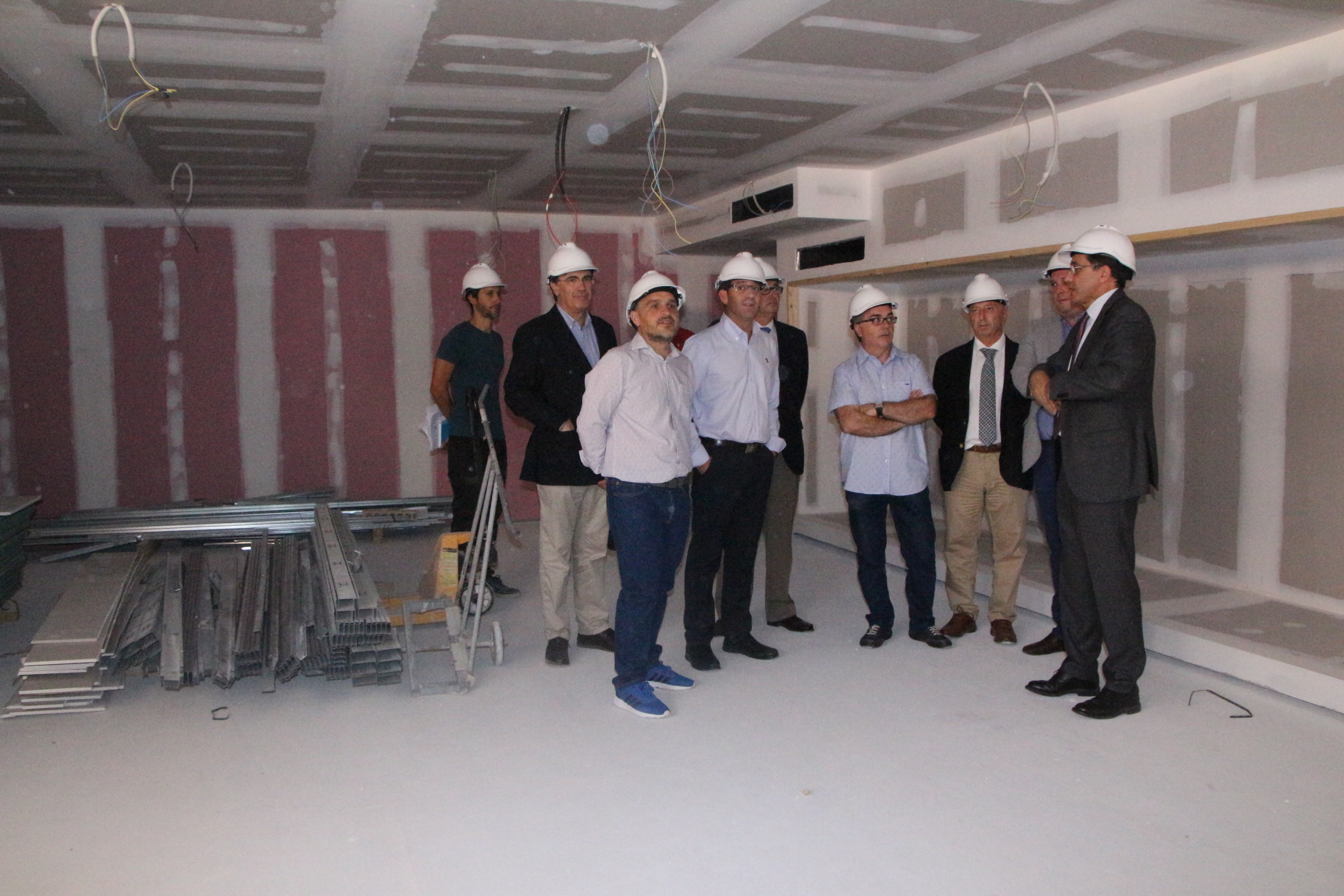 Visita als futurs laboratoris del Campus Ontinyent