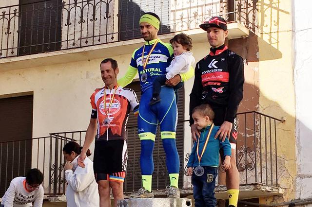 Ramón Pla, guanyador en la seua categoria al Matahombres BTT 