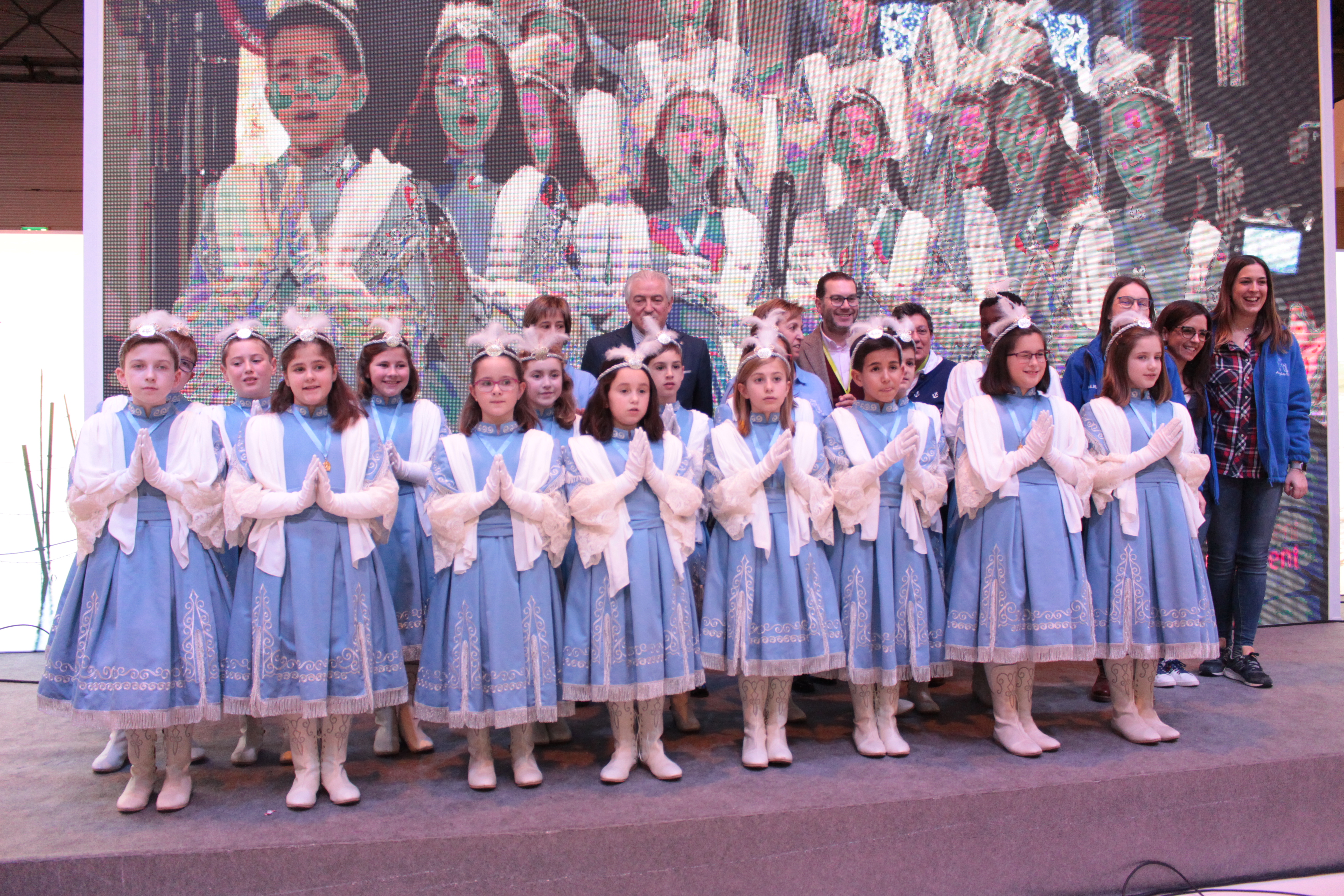 Cant dels Angelets, en Fitur