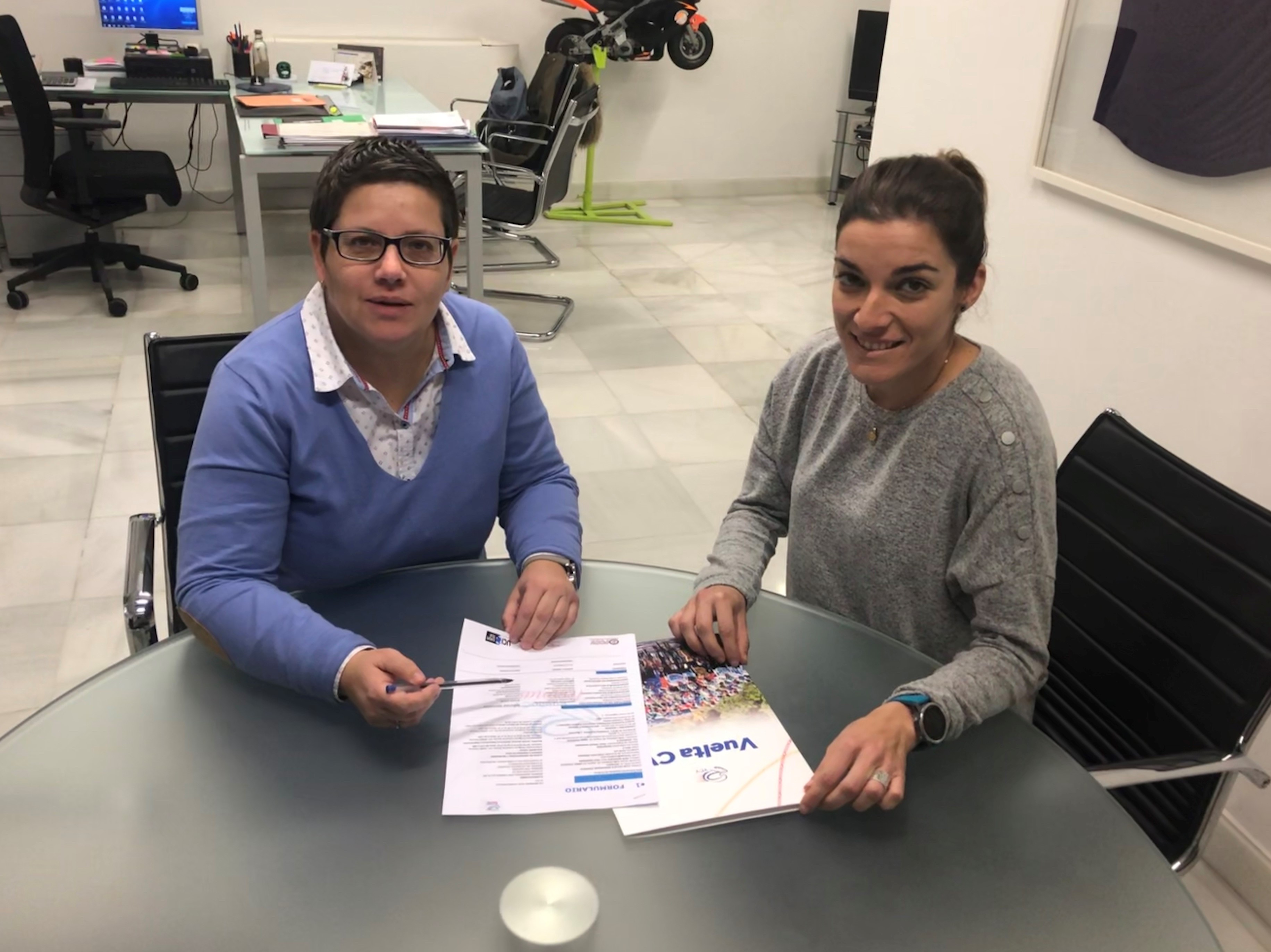 Isabel García y Silvia Tirado