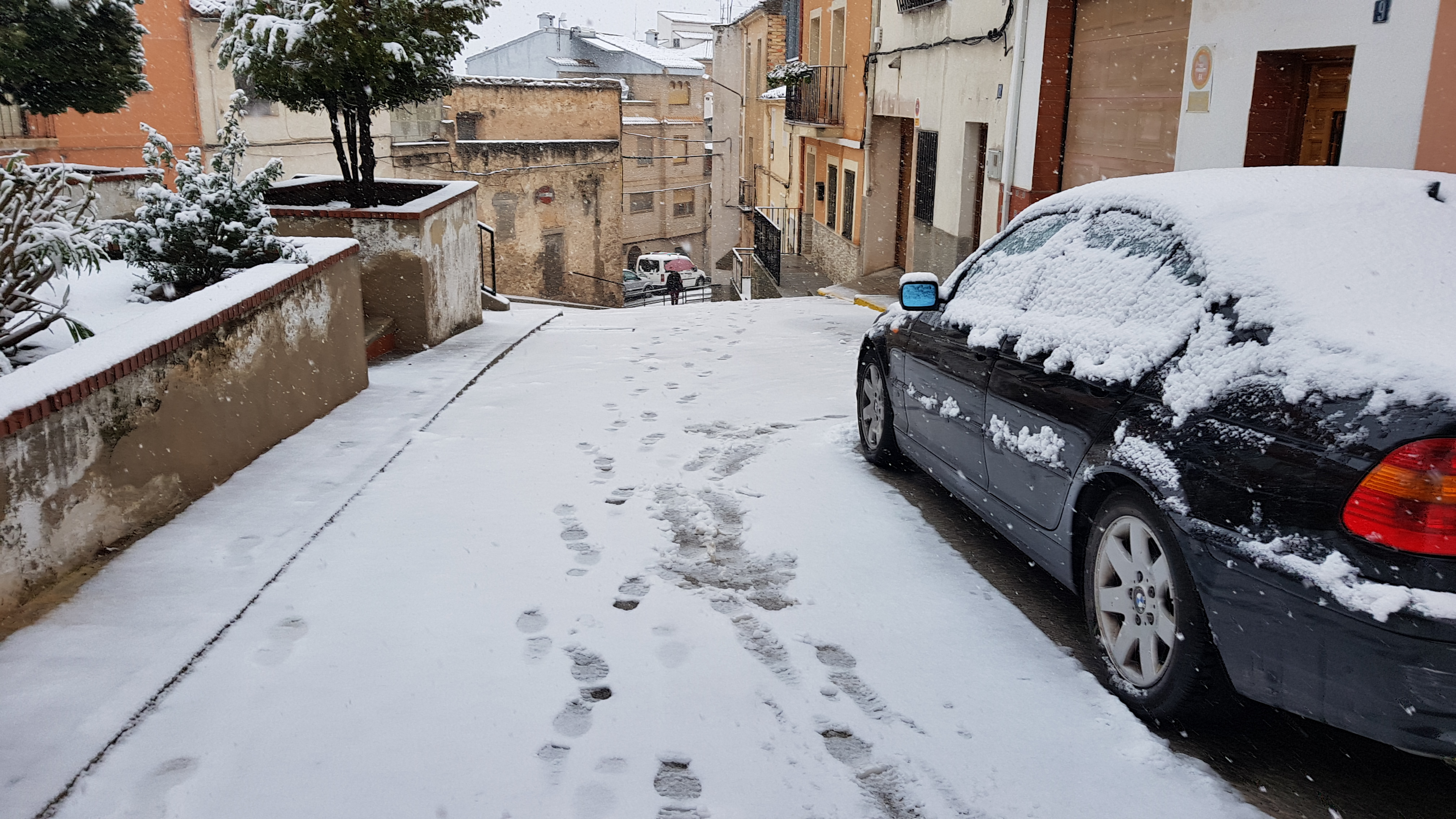 Nieve en Bocairent