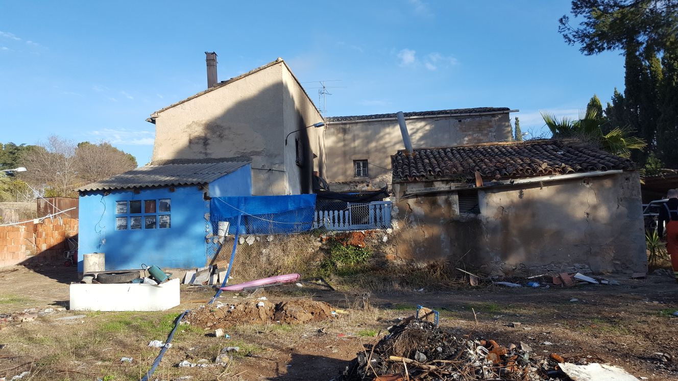 Vivenda on va tindre lloc l'incendi