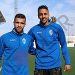 Sascha i Leonardo, nous davanters de l'Ontinyent