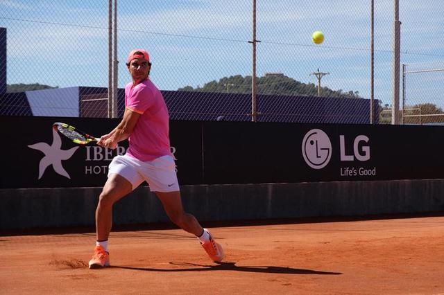 Rafa Nadal forma part de l’equip espanyol de la Copa Davis a València