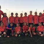 L'equip aleví-benjamí femení de la FEBO, campió de lliga 