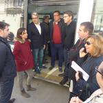 Ontinyent prova l'autobús 100% elèctric que opera a Madrid