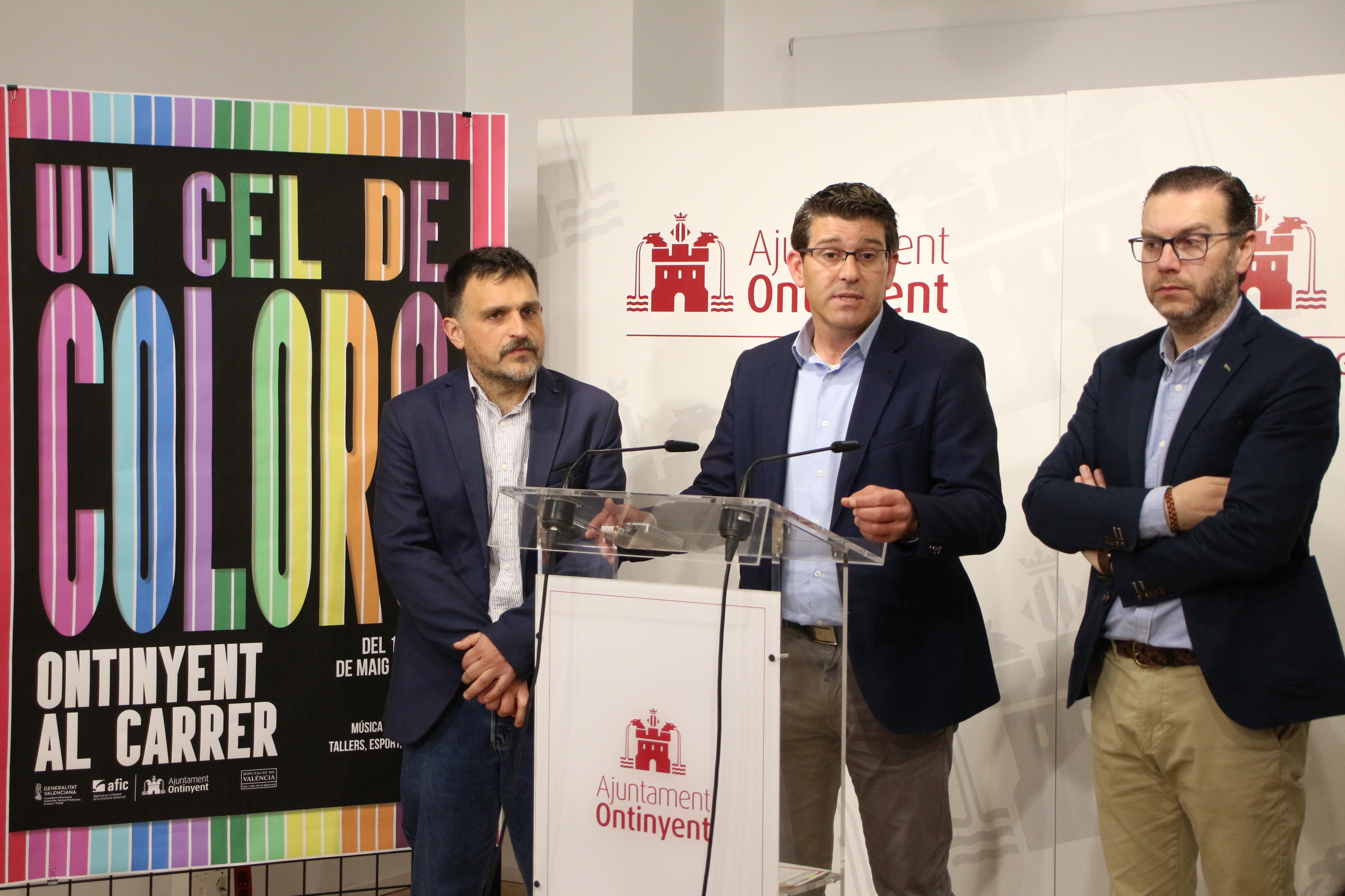 Óscar Borrell, Jorge Rodríguez i Pablo Úbeda