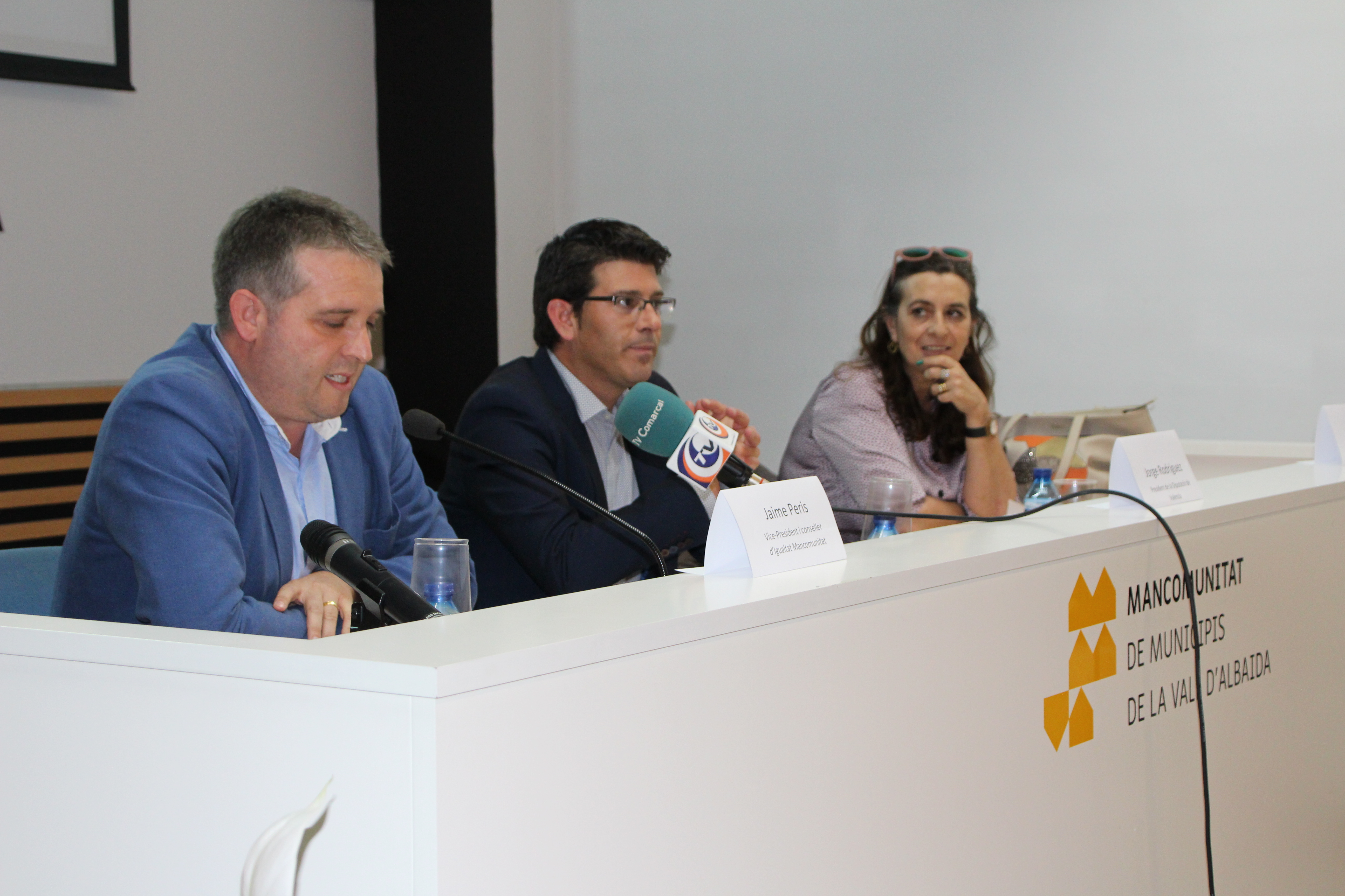 Jaime Peris, Jorge Rodríguez i Susana Gisbert