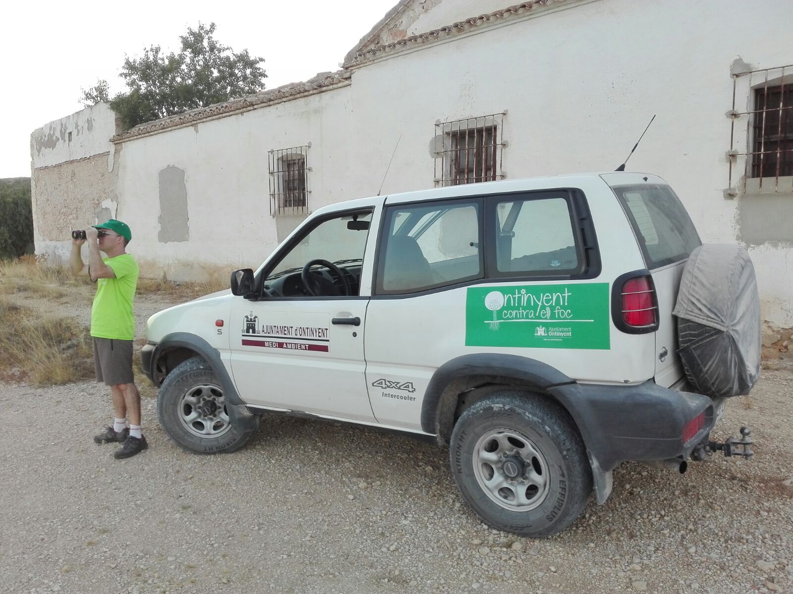 Voluntari d'Ontinyent contra el foc