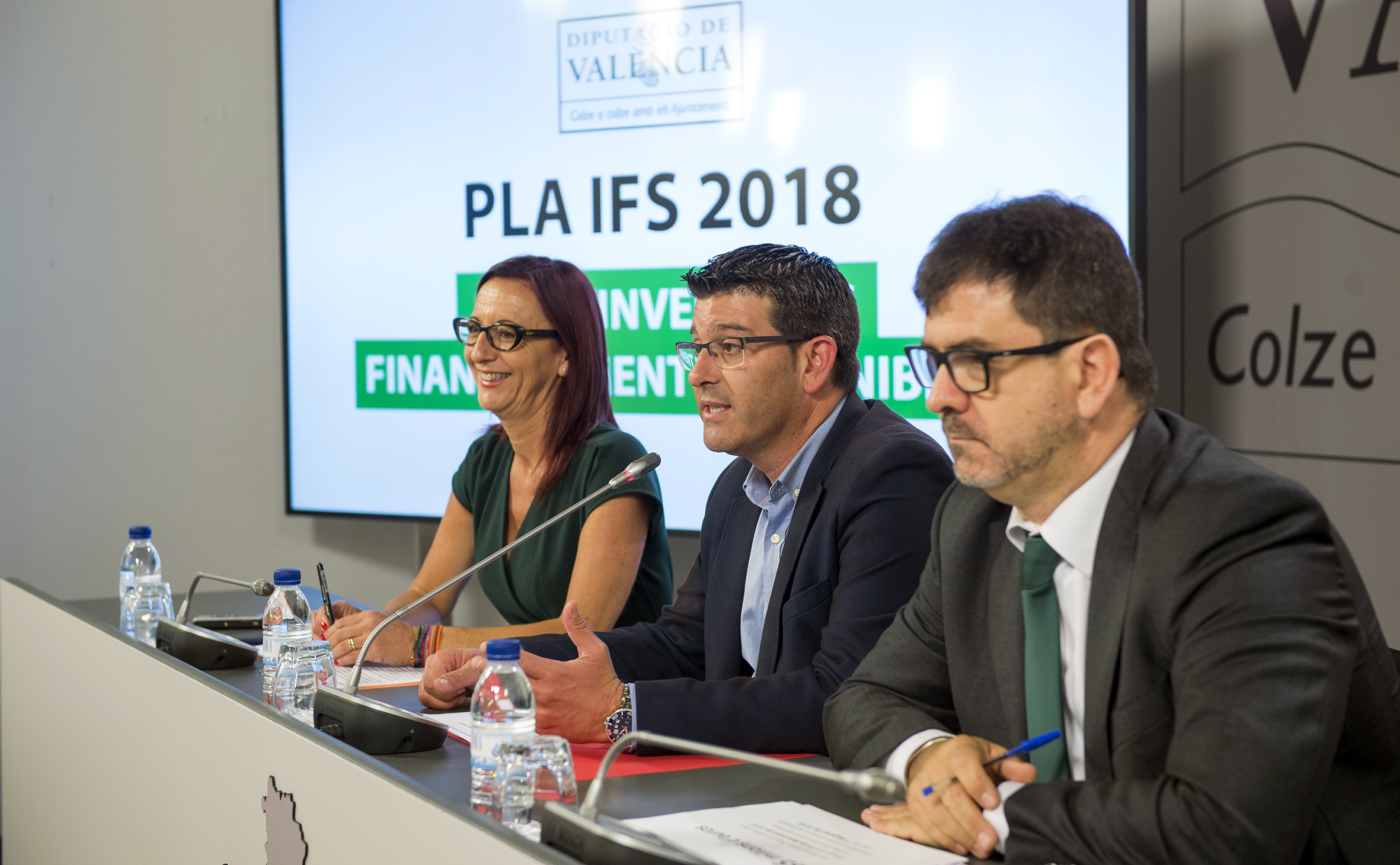 Mª Josep Amigó, Jorge Rodríguez i Emili Altur