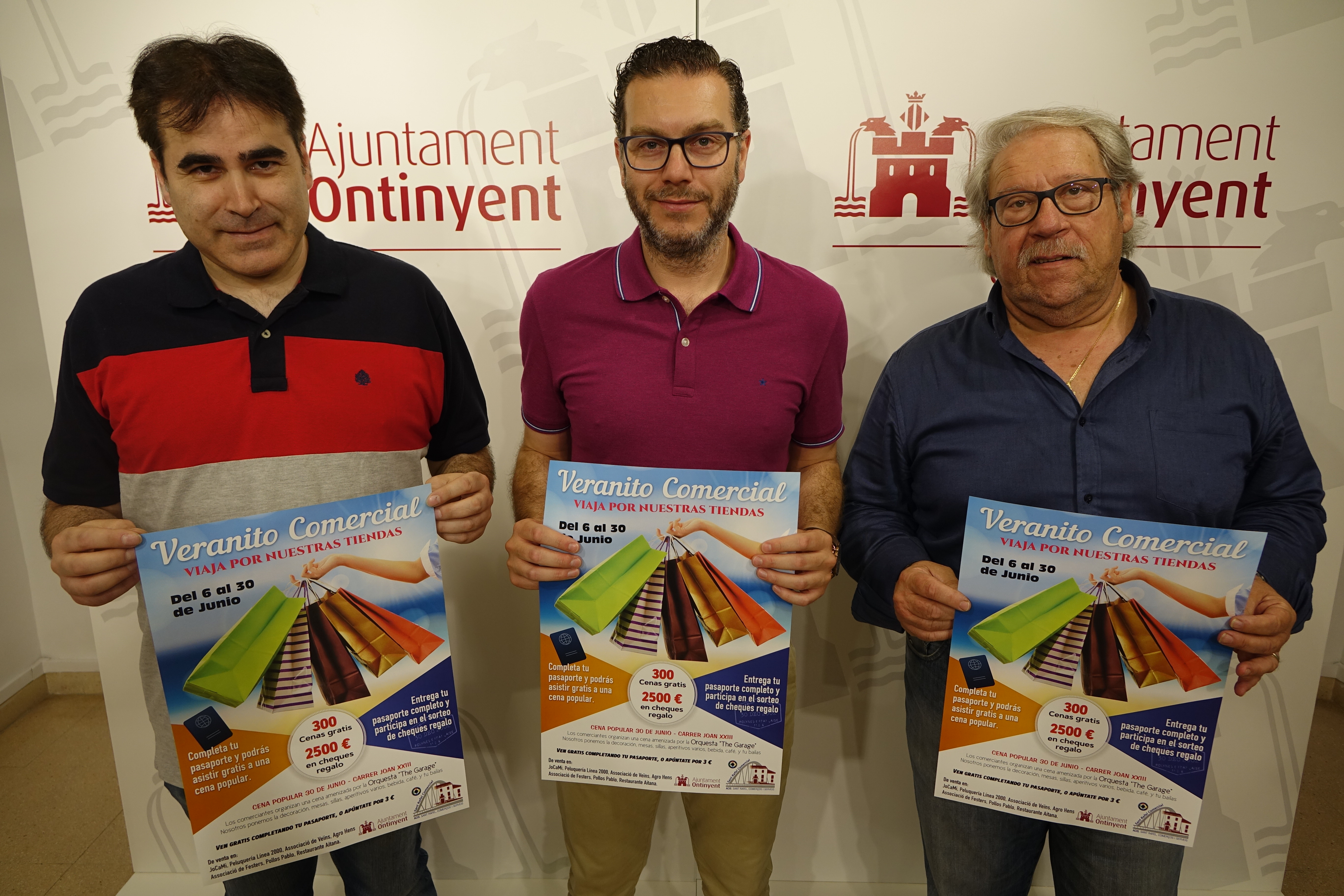 Jose Campos, Pablo Úbeda i Jordi Vila