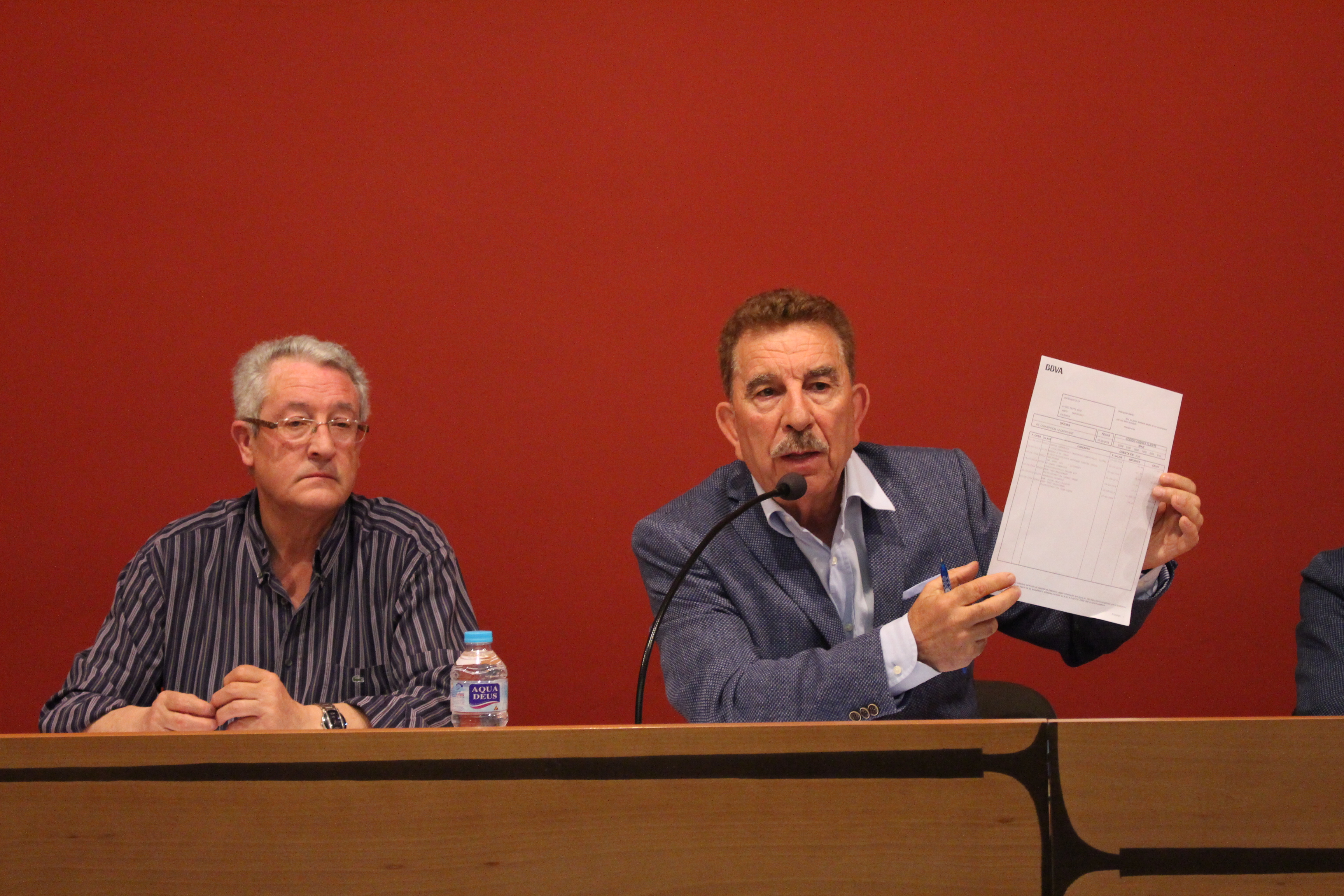 Ángel Bordera y Luis Ortiz